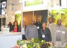 Kenyan traders with Anne Gikonyo (2nd) of HCD - Kenya; HCD aims to develop, promote, facilitate and co-ordinate growth of a commercially oriented Horticulture industry through appropriate policies and technologies to enhance and sustain socio-economic development