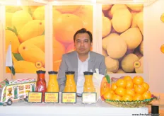 Sales Manager, Fawad Zafar of Iftekhar Ahmed & Co. (Pakistan);their successful operations are in the industrial sector of fruits & vegetable with an export foot print starching over 40 countries across the globe