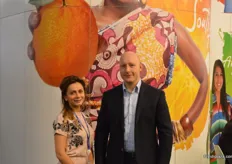 Liana Efendieva with the president of the St. Petersburg department, the company is a St. Petersburg-based importer and distributor of fresh produce throughout the Russian Federation.