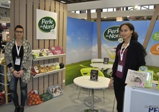 Caroline Basset and Betty Mouko from Perle du Nord, big chicory grower in the North of France