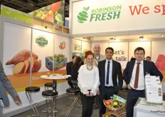 Marianne Myburgh, Jeff Scramlin,Jag Gill and Wiktor Kubacki from Robinson Fresh and C.H Robinson. C.H. Robinson is increasing in Europe for their logistical services