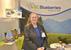 Debbie Etsell from the B.C. Blueberry Council, she promotes the blueberries from Canada’s British Columbia all over the world.