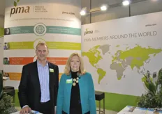Richard Owen and Nancy Tucker from the PMA can add more and more countries to their members world map