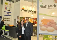 Yonit Sternberg and Ramie Hessel from Mehadrin, a big graower and exporter from Israel.