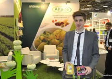 Charly Dadure from Salesteam Europe, a French sales Union that sell product from various growers