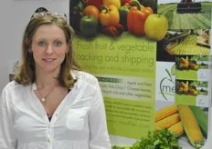 Aurélie Guillen from Medifel, a French packer and shipper of various French produce