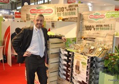 Emmanuel Descloux from Prince de Bretagne promtes the 'forgotten' vegetables.