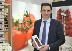 Aurélien Serrault of Le Jardin de Rabelais, based in the Loire Valley. They are a grower of premium French cherry tomatoes.