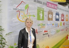 Anne Florin from Saint Charles Export, represents a group of companies who are mainly focues on export and are based in Perpignan.