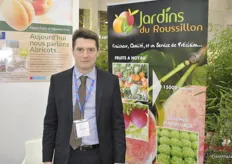 Julien Battlle from Jardins du Rousillon, a specialist in stone fruit.