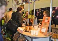 At the Susta booth, Farm Fresh Produce treated the visitors with Sweet Potato beer!