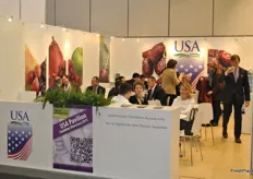The USA Pavillion facilitated a meeting room or relax room.