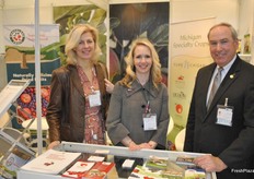 Claudia Gröning, Jamie Zmitko-Somers and Philip Korson II representing the State of Michigan. The state is increasing in promotion and volumes