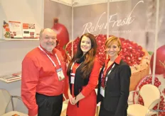 David Anthony, Natalie King and Katrina Tonkogolosuk from Ruby Fresh. Last year the company increased their aril sales with 50%. Now their is interest in Europe as well, mainly some key cities like: Amsterdam, Berlin, Vienna.