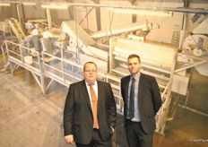 Rune Särs adn Uffe Christiansen from Ekko offers vairous machinery for example to peel various vegetables