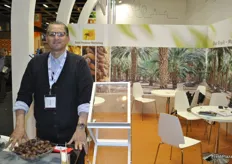 Avi Dagul from Field Produce Marketing, a date grower from Israel. They sell mainly Medjoul dates, as this variety is becoming more and more popular.