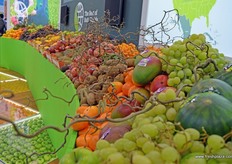 Fresh fruits at the Fruit Logistica 2015.