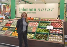 Marketing director Mignon Ortlepp of lehmann natur GmbH presented their new organic onion premium brand. Furthermore, she applied the organic harvest of lehmann nature and their growers.