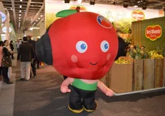 A mascot for Jazz-Apples.