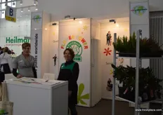 Catharina Beyer and Ute Wischniewski of mvb plants worldwide Marktverband Bremen GmbH presented their new product range.