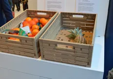 These plastic crates with nostalgic wood look are nominated for the Innovation Award. The Polymer crates are available since January 2014.