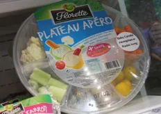 healthy snacking with this tray from Florette