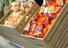 and this is what the new Polymer crates look like filled with fruit