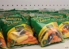 Coloured snack carrots from Italian company Aureli