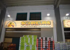 "Theodor Schreurs GmbH & Co. KG" sells mainly fruit and exotics. His clients include gastronomy companies and food retailers."