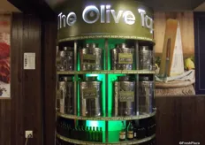 An impressive olive oil tap with lots of different flavours to choose from.
