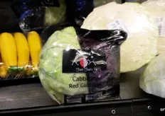 White or red cabbage? Here you get a bit of each.