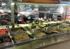 Select your own olives.