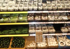 A wide selection of mushrooms.