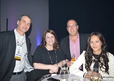 Jeff Murray, Amanda Costa, Dan Welk and Amanda Press from Del Monte Fresh Produce