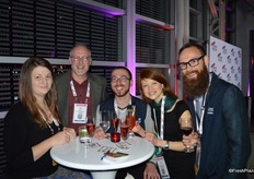 Toni Biddlecombe, Michael Bomford, Alexander Start, Leanne Ejack and Nicolas Walser of Kwantlen Polytechnic University.