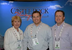 Laura Berryessa, Steve Shearer and Eric Coy with Castle Rock Vineyards.