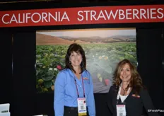 Chris Christian and Debbie Rogers representing the California Strawberry Commission