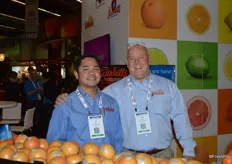 Jez Balsa and Ron Steele from Paramount Citrus.