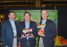 Tim Lane, Howard Nager and Loren Queen from Domex Superfresh Growers.