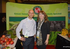 Eric Olshove and Sharon Robb with North Bay Produce