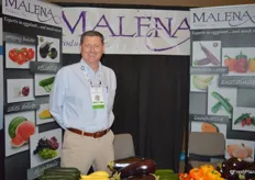 Peter Hayes with Malena Produce