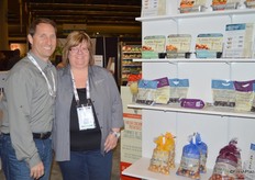 Richard Vann and Kathy Petkau from the Little Potato Company.