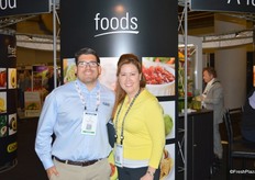 Joe Nava with Calavo Growers and Susan Jones from Limoneira.