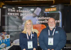 Laura Hearn and Don Sparks with Nash Produce