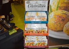 Celebratoes: a microwaveable potato that's available in three different flavors.