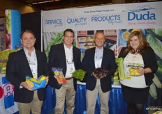 The Duda Fresh crew. From left to right Paul Huckabay, Tim Ross, Rick Alcocer and Elena Hernandez.