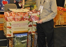 Steve Lutz from Columbia Marketing International looking forward to their cherry season.