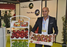 Mohammed Chair from Le Verger de La Blottière the exclusive grower/distributor for the Sweet Sensation pear in France