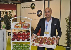 Mohammed Chair from Le Verger de La Blottière the exclusive grower/distributor for the Sweet Sensation pear in France