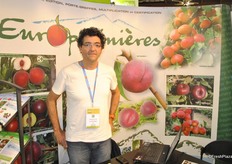 Dominique Malaterre from Europépinières, a nursery that works for 85% for Regalin